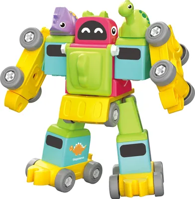 Produktbild von Roboter-Dino-Zug zum Zusammenschrauben