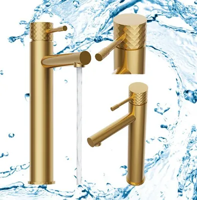 Produktbild von Granitan | GLAMI - Hohe Waschtischarmatur - Hohe Ausführung - Gold
