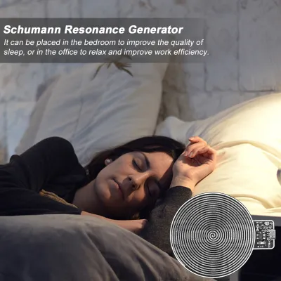Produktbild von Generator fal Schumanna 7,8 Hz Generator rezonansu Schumanna o ultra niskiej częstotliwości Zasilany przez USB rezonator audio do relaksującego snu