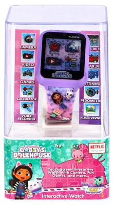 Immagine prodotto di Gabby's Dollhouse Gabby'S Dollhouse Orologio interattivo viola