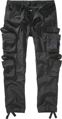 Produktbild von Brandit Pure Slim Fit Outdoorhose Größe 5XL Farbe Anthrazit