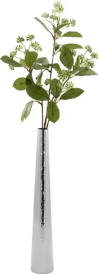 Produktbild von Fink Vase CUBA DH 7x43 cm silber Blumenvase Blumengefäß