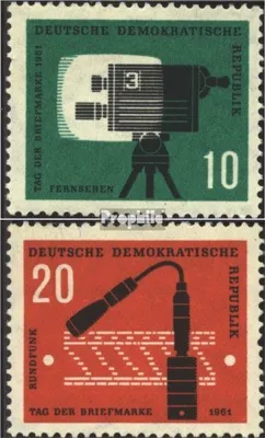 Produktbild von Briefmarken DDR 1961 Mi 861-862 (kompl.Ausgabe) gestempelt Tag der Briefmarke