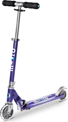Produktbild von Micro Scooter Sprite LED , Blau Gestreift