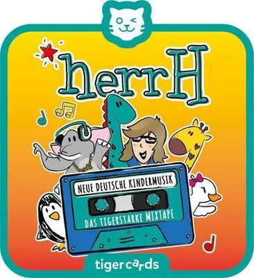 Produktbild von TIGER MEDIA 4187 tigercard - herrH - Best of - Das tigerstarke Mixtape - Neue deutsche Kindermusik