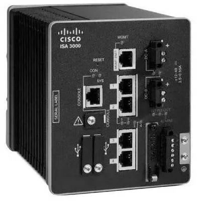 Immagine prodotto di Cisco ISA-3000-2C2F-K9 - 2000 Mbps - 376580 h - Cablato - RJ-45 - 8000 MB - 16000 MB