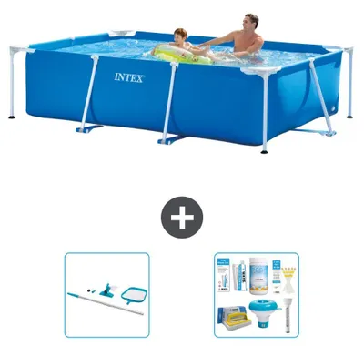 Produktbild von Rechteckiger Frame Pool - 260x160x65 cm - 3-teilig S22346