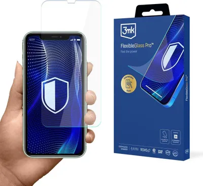 Immagine prodotto di 3mk FlexibleGlass Pro Apple iPhone 11 Vetro Ibrido Infrangibile Trasparente