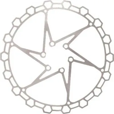 Produktbild von Alligator Diamond Ultralight Bremsscheibe Silber 140 mm Silber 140 mm