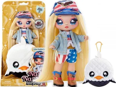 Zdjęcie produktu dla Tutaj! Na! Na! Lalka niespodzianka Erika Featherton