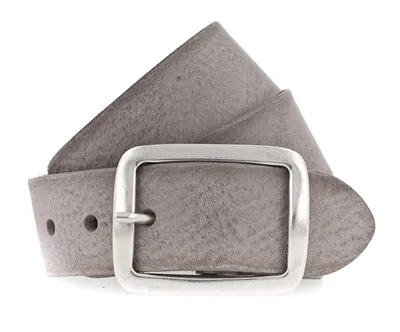 Imagen del producto de Vanzetti Cuero cinturón Genuine Beauty 40mm Full Leather Belt W75 Mouse Gray gris