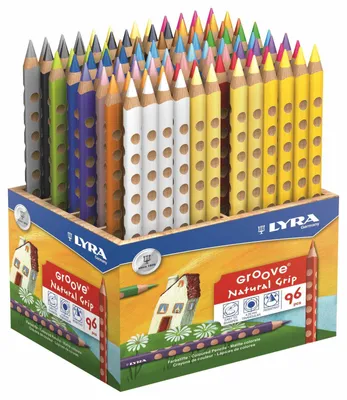 Productafbeelding van Lyra vulpotloden, lengte: 18 cm, kern: 4,25 mm, in verschillende kleuren, 96 stuks per doos