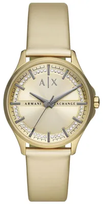 Produktbild von Nur Zeit Armani Exchange Gold Kollektion - frau