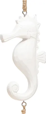 Produktbild von Maritime Treibholz Girlande mit Muscheln und Seepferdchen Dekoration