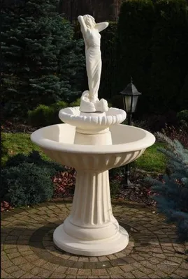 Produktbild von Zierbrunnen Springbrunnen Skulptur Brunnen Garten Fontaine Teich Neu Deko 172cm