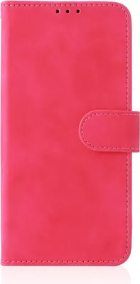 Produktbild von König Design Hülle kompatibel mit Xiaomi Redmi Note 11 Pro / Note 11 Pro+ 5G Kunstleder Handyhülle - Handy Case Rosa Rot