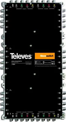 Image de Multicommutateur Televes en fonte 9 en 24 NEVO en cascade, sans bloc d'alimentation MS924C