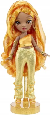 Produktbild von Rainbow High CORE Fashion Doll- Meena Fleur (Saffron), Modepuppe, Weiblich, 6 Jahr(e), Junge/Mädchen, 280 mm, Mehrfarbig