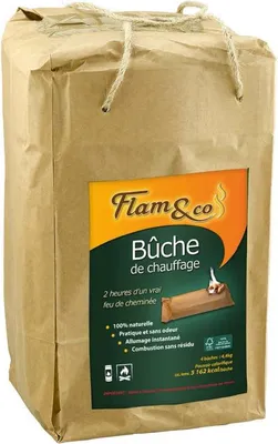 Image de Bûches De Cheminée Flam&co X4