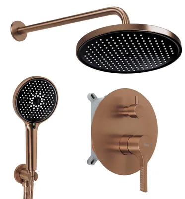 Obrázok produktu pre Podomietková Sprchová Súprava REA Maxim + box Brush Copper