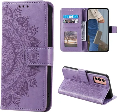 Obrázek produktu pro Pouzdro pro mobilní telefon Samsung Galaxy A34 5G flipové pouzdro kryt taška pouzdro mandala