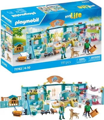 Produktbild von PLAYMOBIL 71742, Tierhotel, 4 Jahr(e), Mehrfarbig, Kunststoff