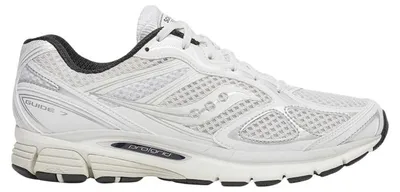 Produktbild von Saucony Guide 7 Sr Laufschuh Sneaker für neutrale Pronation, weiß-schwarz, Größen 39-44