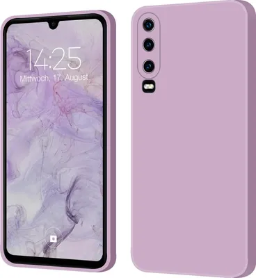 Produktbild von Hülle für Huawei P30 Case Cover Bumper Silikon Softgrip Schutzhülle Farbe: Lila
