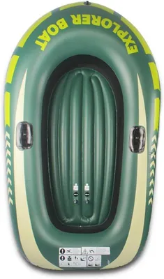 Imagen del producto de Bote inflable para pescar, tipo kayak, para dos personas. Canoa duradera