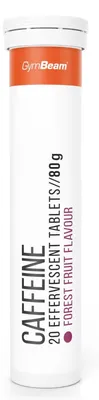 Produktbild von GymBeam - Koffein Brausetabletten, 20 Tabletten
