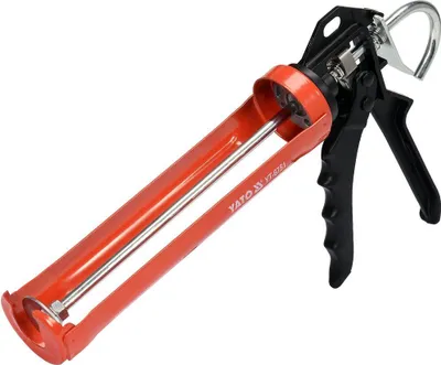 Produktbild von Profi Silikonpresse Kartuschenpistole - Präzise Anwendung für Dichtstoffe, Klebstoffe und mehr, 300 ml Fassungsvermögen, Ergonomisches Design