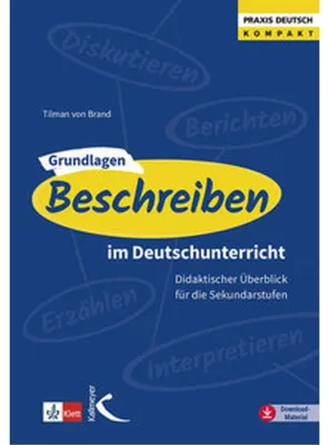 Obrázok produktu pre Grundlagen: Beschreiben im Deutschunterricht