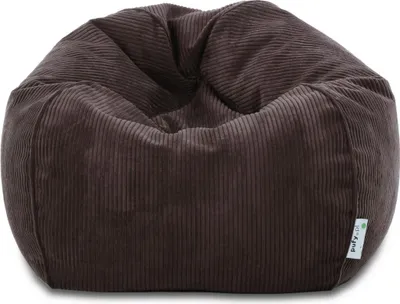 Obrázek produktu pro Křeslo Pouffe Sack Corduroy - měkké a pohodlné - moderní - barva: SZ29 Brown