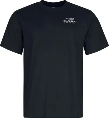 Produktbild von Assassin's Creed Oversize T-Shirt Herren Black Flag Resynced - Kenway schwarz M