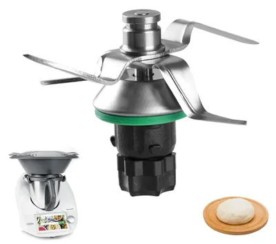 Ersatzmesser Edelstahl mit Dichtring für Thermomix TM6/TM7