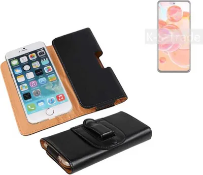 Produktbild von K-S-Trade Schützhülle Handyhülle kompatibel mit ZTE Blade V40 Pro Holster Gürtel Tasche Schutzhülle Handy-Tasche Smartphone Case Seitentasche