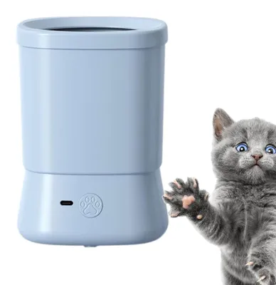 Image de Nettoyeur portable pour les pattes de chien, pour un nettoyage facile