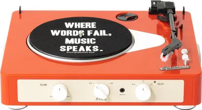 Zdjęcie produktu dla Gadhouse Brad Retro MK ll - Gramofon - Mandarynka