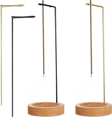 Obrázek produktu pro Sada dvou držáků na vonné tyčinky, ideální pro meditaci, aromaterapii a reiki
