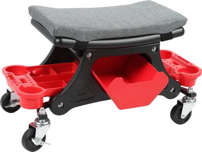 Produktbild von Ikodm Rollhocker für Werkstatt und Garage mit Werkzeugablage