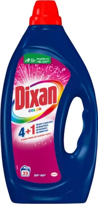 Produktbild von Dixan - Flüssigwaschmittel - Für Buntwäsche - 33 Wäschen - 1 Stück