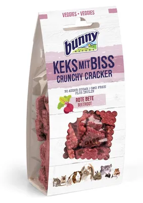 Obrázek produktu pro Bunny Biscuit s červenou řepou BISS, 50 g