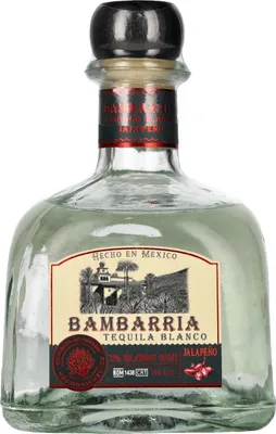 Image de Bambarria Tequila Blanco JALAPEÑO 35% Vol. 0,7l