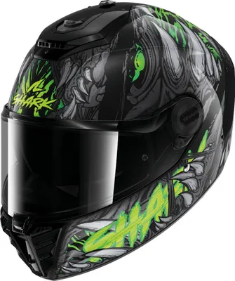 Produktbild von Shark Spartan RS Shaytan Helm, schwarz/grün, M (57/58)