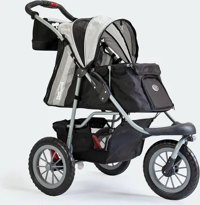Produktbild von Kinderbuggy ECO, 3-in-1, met aluminium frame, blauw, voor kinderen van 1-3 jaar.