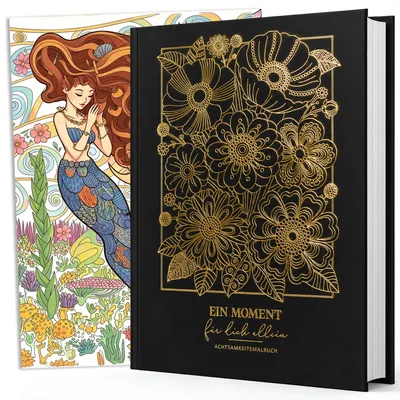 Tekenblok Hardcover, 100 Blatt, 150 g/m², schwarz