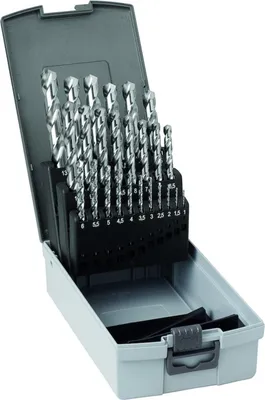 Produktbild von GÜHRING Spiralbohrer-Set DIN338 HSSE geschliffen Typ Ti 1-10mm