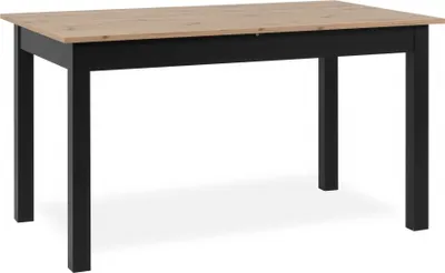 Produktbild von Esszimmertisch COBURG Küchentisch in Artisan Eiche ca. 140 x 76 x 80 cm ausziehbar 180 cm