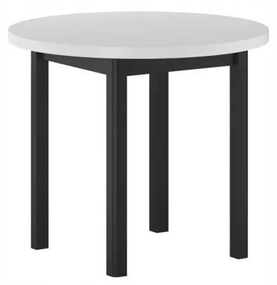 Zdjęcie produktu dla Stół do jadalni 80 x 80 cm kolor biały FURNITEX ST 24-FX