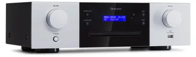 Obrázek produktu pro auna CD-1000 DG, CD přehrávač, USB, MP3, dálkové ovládání, LED displej, hliník